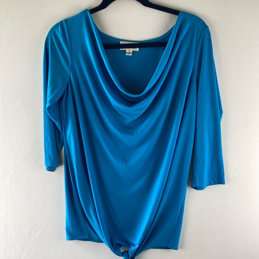 Kate & Mallory Small Top turquoise blue